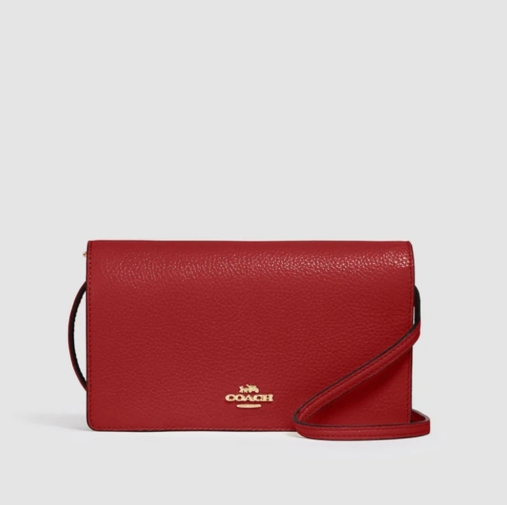 Coach Clutch Crossbody bag RED